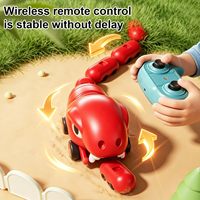 Juguete de serpiente magnética RC con control remoto eléctrico, serpiente que se come a sí misma, juguete de carreras y recolección para padres e hijos, regalo para niños