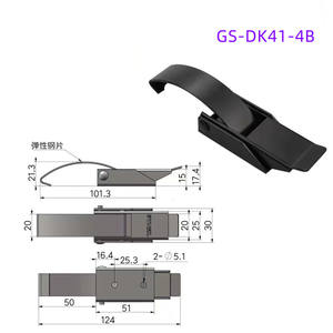 調整可能なステンレス鋼トグルクリップクランプトグルケースキャッチラッチボックスチェストラッチドローキャッチ - Product Image 5