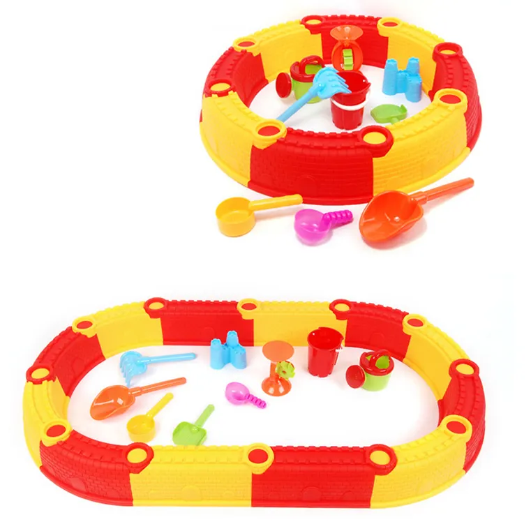 Good Design City Wall Suit Sand Water Play Set Beach Toys Wholesale