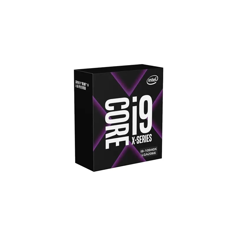 Inte. L Core 10 Gen I9 10940X 14Core 28Thread 3.3GHz 4.6GHz 19.25M Cache LGA 2066 165W 14nm Bộ Xử Lý Lõi CPU Để Bàn Sever