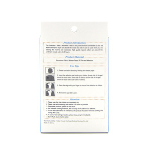 Coussinets <span class=keywords><strong>Anti</strong></span>-<span class=keywords><strong>transpiration</strong></span> jetables, 100 pièces, tampons sous-aisselles d'été déodorants, <span class=keywords><strong>Patch</strong></span> autocollants - Product Image 3