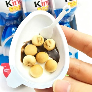 ช็อกโกแลตไข่เยลลี่บีน ขนมหวานบิสกิตการ์ตูนยอดนิยมสำหรับเด็ก ขายดี ฮาลาล - Product Image 3