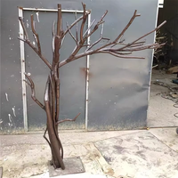 Árbol Seco Artificial Realista sin Hojas, Árbol Falso para Decoración de Interiores de Villas, Vestíbulos y Salas de Exposiciones