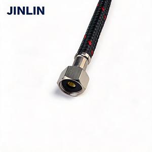 Manguera Trenzada de Acero Inoxidable JINLIN, Tubería <span class=keywords><strong>Flexible</strong></span> Resistente al Calor y a Alta Presión <span class=keywords><strong>para</strong></span> Agua/<span class=keywords><strong>Gas</strong></span>, <span class=keywords><strong>para</strong></span> <span class=keywords><strong>Cocina</strong></span>/Baño/Sanitario - Product Image 3