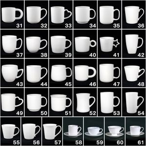 Ys55 Custom Logo Ceramic Mug Cartoon <b>Creative</b> Coffee White Coating Thermal Sublimation Cup Souvenir <b>Gift</b> Wholesale - Product Image 2