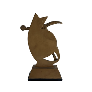 Trofeo de portero de fútbol de resina WeiVista, fabricante de estatuas de premio de jugador de fútbol Save Pose de buceo para uso en clubes y torneos - Product Image 4