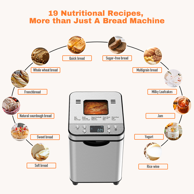 Guangdong Oven 110v Bread Maker 3 in 1 Breakfast Home Use Multi-Function Bread Maker