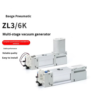 Pressostato Multistadio Tipo SMC ZL3_6-K Integrato con Valvola di Controllo, Valvola di Sicurezza e Generatore di Vuoto - Product Image 2