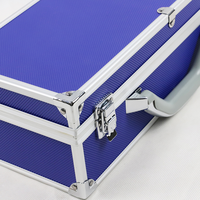 50 pièces de monnaie capacité de dalle boîtier en aluminium mallette de rangement de transport de haute qualité pour le Support de dalle toute la personnalisation boîtier en aluminium