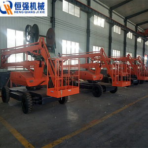 Boom <b>Lift</b> Tbzz 12 Diesel <b>Engine</b> 12m Height Construction Aerial Work Platform - Product Image 3