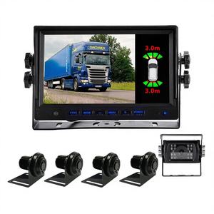Nuovo sistema <span class=keywords><strong>di</strong></span> aiuto per retromarcia per autocarro 12-24v sensore <span class=keywords><strong>di</strong></span> <span class=keywords><strong>parcheggio</strong></span> anteriore <span class=keywords><strong>e</strong></span> posteriore sistema visivo <span class=keywords><strong>di</strong></span> avviso radar - Product Image 1