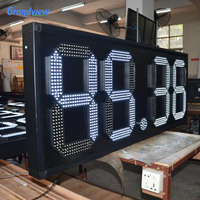 Signes de station essence avec 7 segments led, affichage de prix de gaz