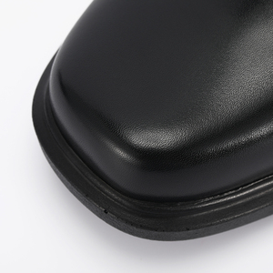 Custom Made Stile Americano Nero di Affari degli uomini di Cuoio Formale Oxfords Pattini di Vestito - Product Image 6