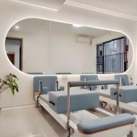 Espejo Decorativo de Pared de Gran Tamaño, Espejo LED de Alta Definición sin Marco para Gimnasio, Danza, Yoga, Pilates, Estudio de Peluquería