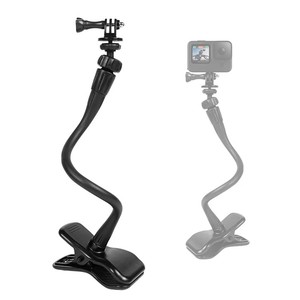 Soporte Flexible para Cámara con Abrazadera de 15.35 Pulgadas y Rosca de 1/4, 360 Grados °   Cabezal de bola giratorio con superabrazadera para <span class=keywords><strong>GoPro</strong></span> - Product Image 2