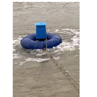 Aérateur flottant pour aquaculture, équipement d'augmentation de l'oxygène à haut débit pour la culture de crevettes, de tilapias et de poissons en étang