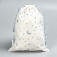 Sac à cordon personnalisé imprimé, non tissé, réutilisable, léger, pochette de transport pour l'école et les activités de plein air – Offre Spéciale