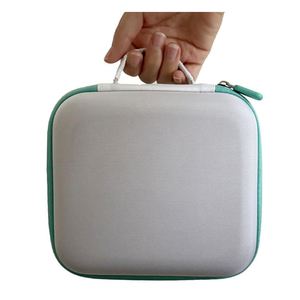 Bolsa de Almacenamiento Resistente para Monitor de Presión Arterial, Estuche Portátil de EVA Impermeable para Termómetro de <span class=keywords><strong>Frente</strong></span>, Ideal para Viajes y Uso Doméstico - Product Image 1
