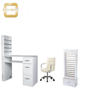 Mesas de <span class=keywords><strong>Manicura</strong></span> Sencillas con Enchufe para <span class=keywords><strong>Mesa</strong></span> de <span class=keywords><strong>Manicura</strong></span> Kayline Hollywood - Product Image 2