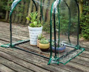 Porte à fermeture éclair enroulable 90*90*90cm pour <span class=keywords><strong>serre</strong></span>, couverture de plante en PVC, <span class=keywords><strong>mini</strong></span> <span class=keywords><strong>serre</strong></span> <span class=keywords><strong>mobile</strong></span> de jardin pour petites plantes - Product Image 2