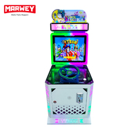 Simulador de Carreras para Niños con Sensor de Movimiento y Funcionamiento con Monedas, Directo de Fábrica Marwey, para Parques de Diversiones