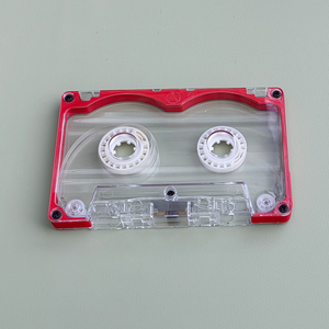 Cassette audio vierge transparente pour enregistrement et enseignement, bande magnétique réinscriptible, 45 minutes d'autonomie, pour usage domestique et studio. - Product Image 3