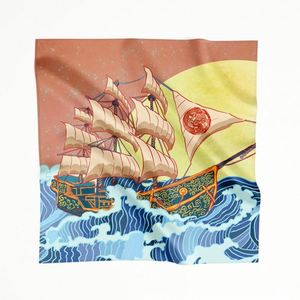 Pañuelos de Seda para Mujer, Pañuelo de Seda de Lujo Personalizado con Diseño Único para Colaboración con Marcas de Moda Boutique - Product Image 1