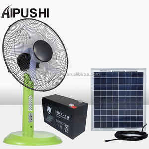 एलईडी लाइट और यूएसबी पोर्ट मल्टीपल फंक्शन इनडोर आउटडोर रिचार्जेबल टेबल फैन - Product Image 6