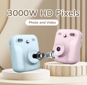 <span class=keywords><strong>Appareil</strong></span> <span class=keywords><strong>photo</strong></span> pour enfants A26, enregistrement vidéo 1080P, 3000W pixels HD, mise au point automatique, <span class=keywords><strong>appareil</strong></span> <span class=keywords><strong>photo</strong></span> instantané, cadeau idéal pour les enfants - Product Image 1