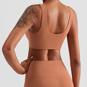 New Design Beauty Back Shockproof Gathering Sports Underwear