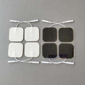 Ems caoutchouc dizaines PIN 5x5cm électrodes tampons électrostimulation tampons dizaines Mini Gel <span class=keywords><strong>Patch</strong></span> adhésif soulagement de la douleur Massage électro Pad - Product Image 5