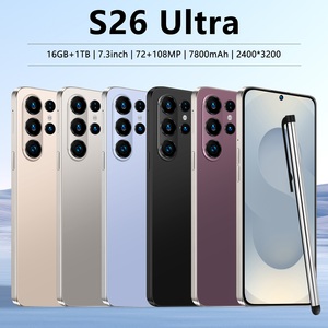 สินค้ามาใหม่โทรศัพท์แอนดรอยด์ S26อัลตร้าสมาร์ท5G 2026 16GB + 1TB 7.3 "หน้าจอ HD แอนดรอยด์15 Deca Core โทรศัพท์เคลื่อนที่ในตลาดโลก - Product Image 6