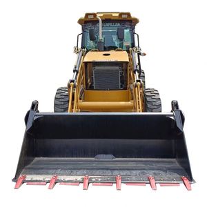รถขุดตีนตะขาบ Caterpillar รุ่น 420F น้ำหนัก 9 ตัน วาล์วไฮดรอลิก Kawasaki สภาพ 90% ดีไซน์ย้อนยุค - Product Image 1