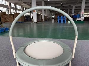New Hot Bán đầy màu sắc trẻ em <span class=keywords><strong>Mini</strong></span> kích thước <span class=keywords><strong>Trampoline</strong></span> trong nhà tập thể dục <span class=keywords><strong>Trampoline</strong></span> tập thể dục Workout rebounder <span class=keywords><strong>Trampoline</strong></span> với xử lý - Product Image 5