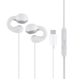 Auricolari Cablati con Clip per <span class=keywords><strong>Orecchio</strong></span>, Cuffie Stereo Reali Senza Perdita di Suono, Non Danneggiano le Orecchie - Product Image 1