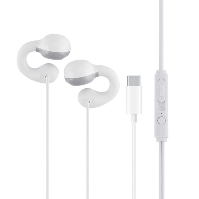 Ear Clip Wired Earphones Headset True Stereo No Sound Leakage No Harm Ears Wired Earbud