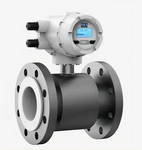 High Quality 4-20mA DN300 Plush RKS Electromagnetic Flow Meter Manufacture With LCD Display OEM