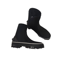 Chaussures à pointes noires multifonctionnelles, chaussures bon marché vulcanisées personnalisées, bottes de plongée en néoprène