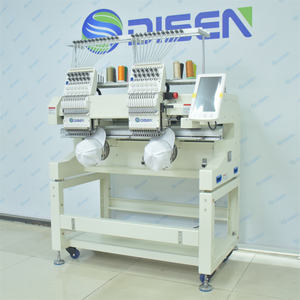 Ricamo computerizzato perline emblema industria overlock topjawised dsmc monogramma macchina ricamo 4 teste computerizzato - Product Image 6