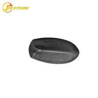 Pièces de carrosserie Alfa Romeo Giulia Stelvio 2015-2023, couvre-antenne en fibre de carbone sèche en forme d'aileron de requin, protection externe en forme d'aileron de requin