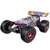 Voiture RC électrique 4x4 télécommandée 2,4 GHz grande échelle 1/10, modèle fusée de course haute vitesse, moteur 550, jouet pour adulte, très populaire, niveau expert