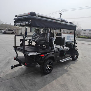 รถกอล์ฟพลังงานแสงอาทิตย์ HKBG รุ่นขายดี คุณภาพสูง 5-6 ที่นั่ง ความเร็ว 30-50 กม./ชม. ระยะทางวิ่ง 70-90 กม. - Product Image 4