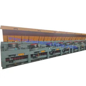 CNC control plc metal straight line type low carbon wire drawing machine price