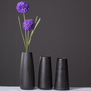 Jarrón de Porcelana Nórdico Simple y Moderno para Mesa, Arreglo Floral Blanco para el Hogar, Secador de Flores Retro, Artesanía Creativa China - Product Image 3