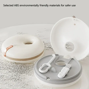 Donut Beugels Opbergdoos Onzichtbare Beugels Tandheelkundige Houder Opbergdoos Draagbare Kunstgebit Opbergdoos - Product Image 5