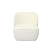 Fauteuil lounge rembourré en mousse haute densité, fauteuil d'appoint pour chambre d'hôtel, salon, commande de projet