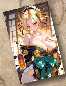One Piece Anime Blind Box Série 3 Luffy Shikishi Board <span class=keywords><strong>Mini</strong></span> Poster Impression Couleur Jeu de Table Affichage de Bureau Otaku - Product Image 4