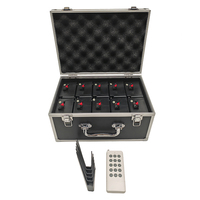 Télécommande d'incendie sans fil 10 canaux Fontaines Feux d'artifice 3V ou 9V Flamme froide pour feux d'artifice de faveur de mariage