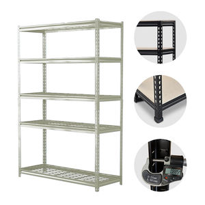 Entrepôt sans boulons, magasin, maison, <span class=keywords><strong>Garage</strong></span>, étagères en plastique, 5 couches, feuille de rangement, étagères à rivets, Rack - Product Image 1