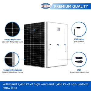 Paneles Solares JA Jinko Tw N-Type de 575w/580w Mono, <span class=keywords><strong>la</strong></span> <span class=keywords><strong>Mejor</strong></span> Forma de Instalar Paneles Solares de 550 Vatios, Panel de Energía <span class=keywords><strong>Solar</strong></span> de Media Celda de 182mm - Product Image 3